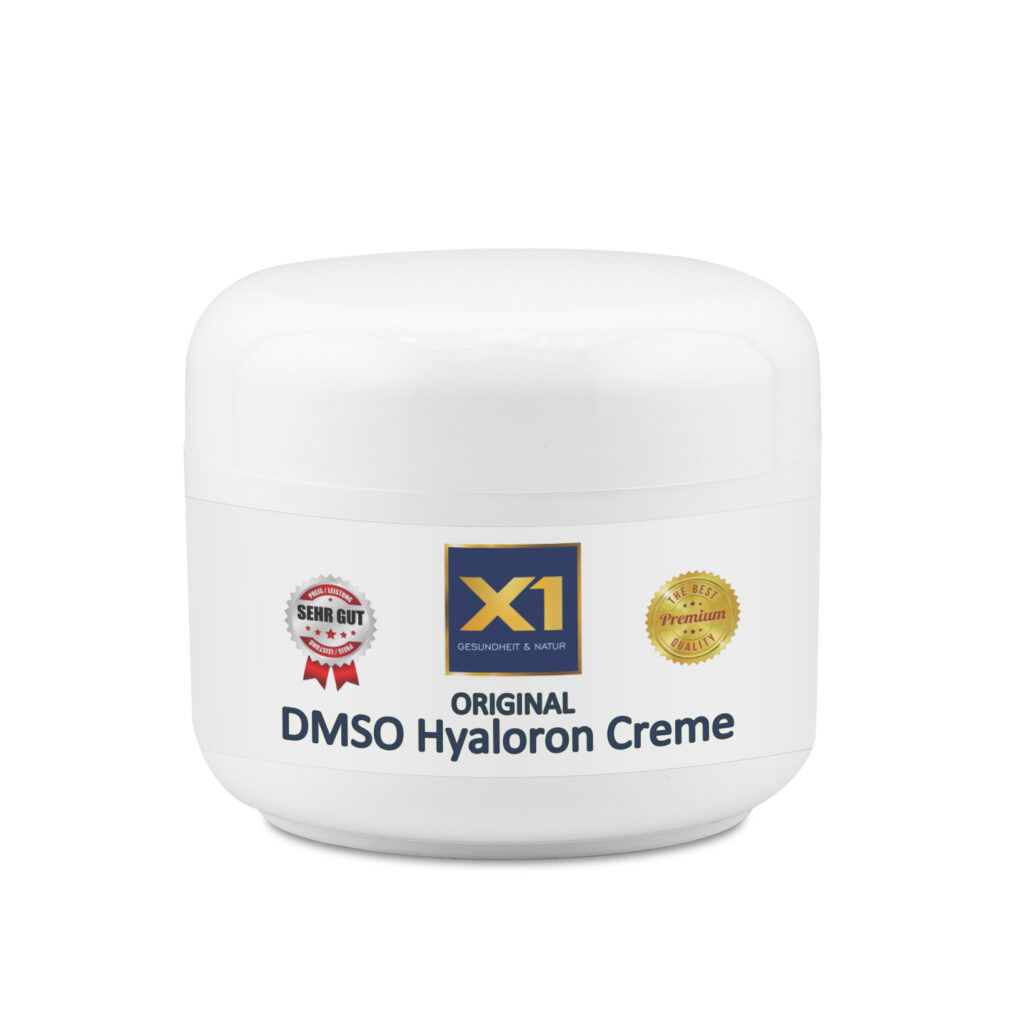 DMSO Creme nach DAC mit Hyaluron - PP Cremedose 50 ml