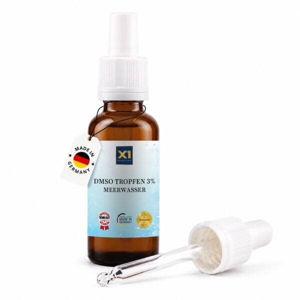 DMSO Tropfen 3 % - Meerwasser - Euphrasia - 30 ml