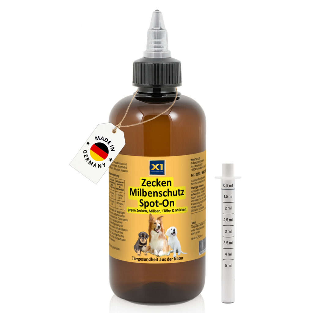 Bio Zecken, Floh- und Milbenschutz Spot-On Hund