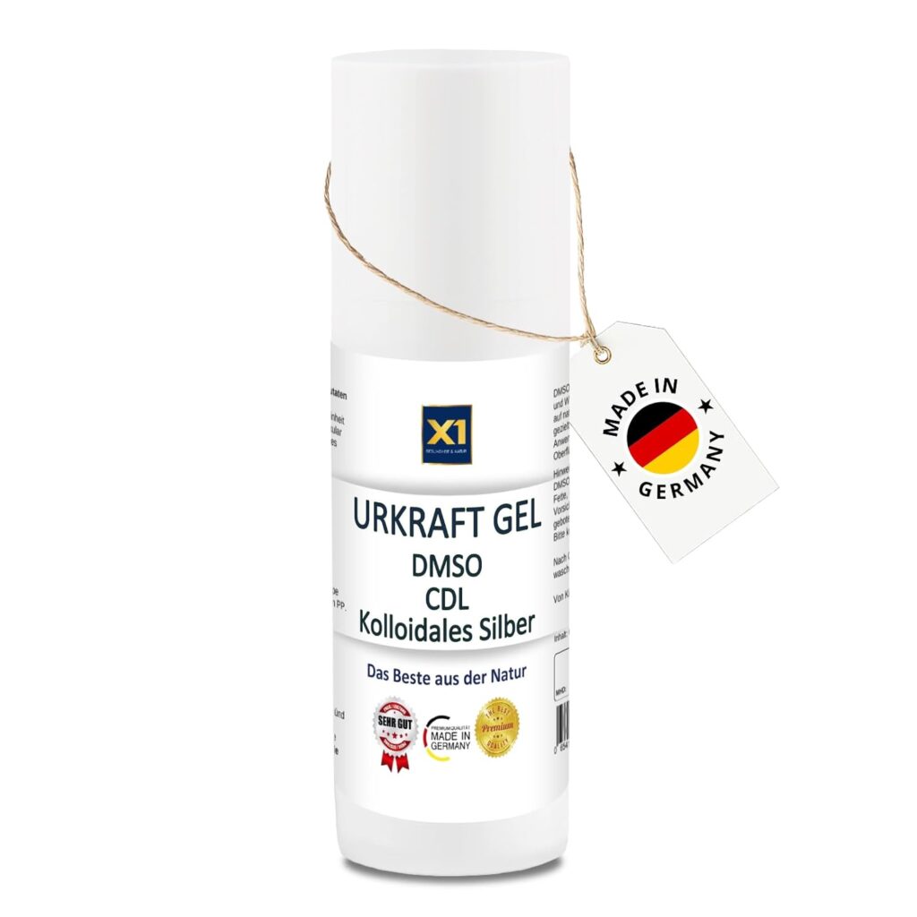 URKRAFT GEL DMSO + CDL & Kolloidalem Silber 50ml
